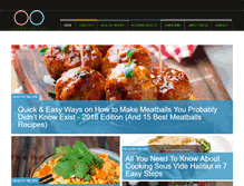 Tablet Screenshot of goodfoodfun.com